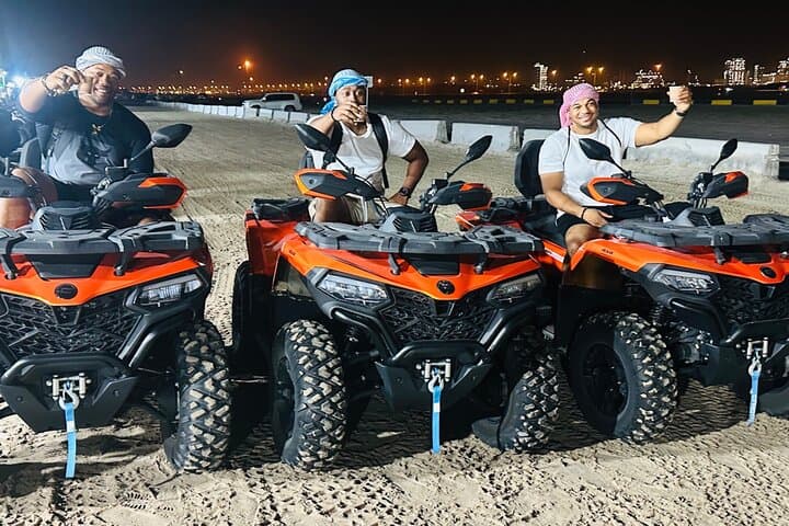 Sealine Desert Quad Biking and Camel Ride — Doha Off-Road Adventure