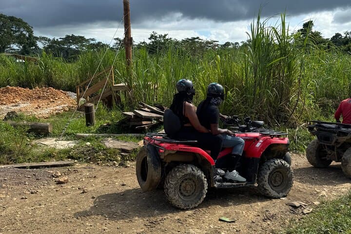 ATV, Zipline & Cliff-Dive Sunset: Full-Day Adventure from Montego Bay photo 3