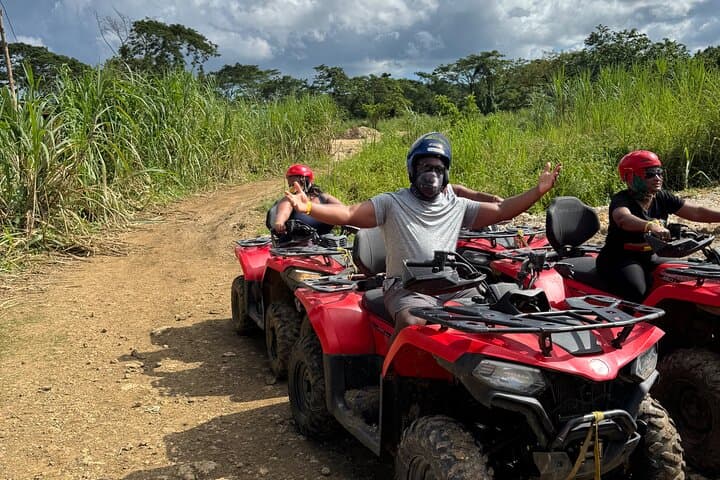 ATV, Zipline & Cliff-Dive Sunset: Full-Day Adventure from Montego Bay photo 4