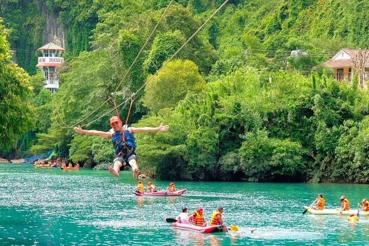 Phong Nha Cave Tour from Hoi An — Paradise Cave, Dark Cave & Adventure