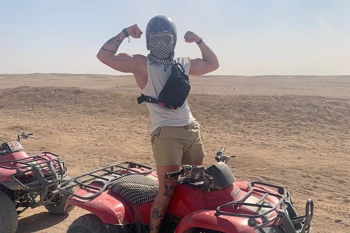 Hurghada Super Safari: Quad Biking, 4x4 Desert Ride & Bedouin Dinner Experience