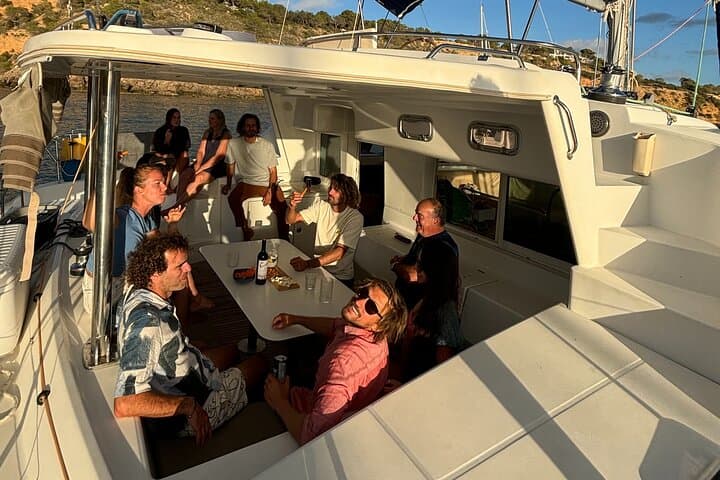Private Catamaran Charter to Es Vedrà, Cala d’Hort & Atlantis from Cala Jondal (Ibiza) photo 3