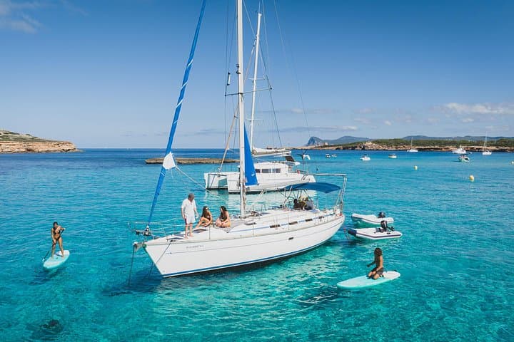 Half-Day Private Sailboat Tour of Ibiza's Southern Coves photo 1