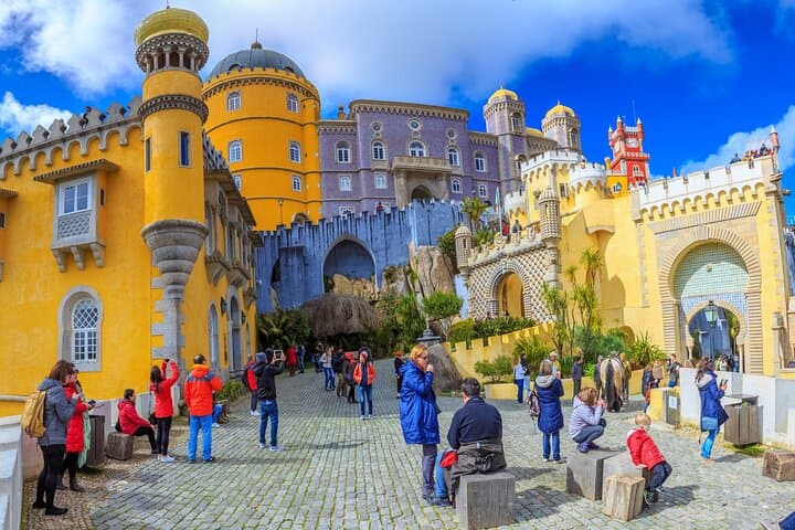Sintra Day Trip from Lisbon: Pena Palace, Quinta da Regaleira & Cascais in One Day