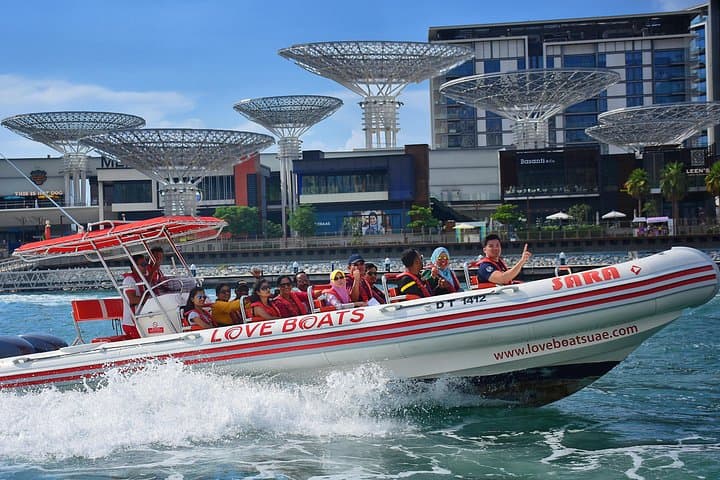 Dubai Speedboat Skyline Cruise: Marina, JBR & Ain Dubai in 60 Minutes photo 3