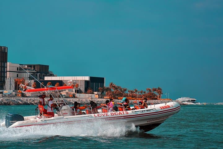 Dubai Speedboat Skyline Cruise: Marina, JBR & Ain Dubai in 60 Minutes photo 4