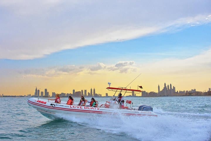 Dubai Speedboat Skyline Cruise: Marina, JBR & Ain Dubai in 60 Minutes photo 1