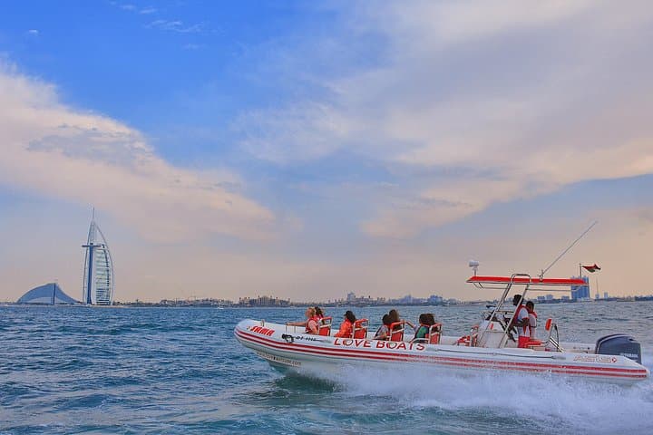 Dubai Speedboat Skyline Cruise: Marina, JBR & Ain Dubai in 60 Minutes photo 2