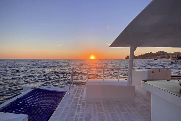 Private Sunset Catamaran Cruise in Los Cabos with Snorkel and Paddleboard photo 2