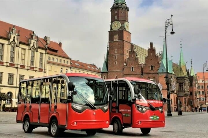 Wroclaw Electric City Tour: 2-Hour Private E-Bus with English Guide