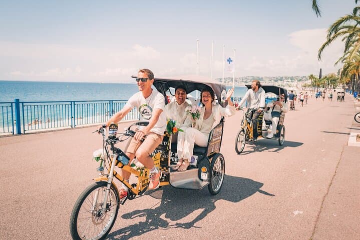 Nice Pedicab City Tour: Promenade, Flower Market & Old Town Highlights photo 2