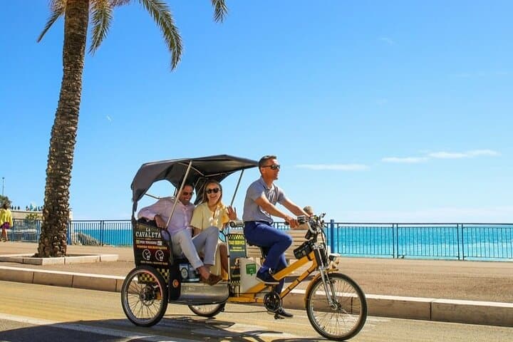 Nice Pedicab City Tour: Promenade, Flower Market & Old Town Highlights