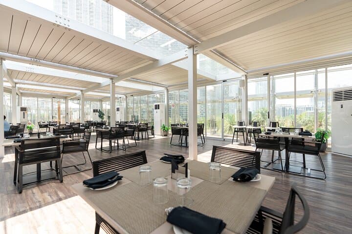 Lunch or Dinner on the Burj Khalifa 125th Floor: Rooftop Club Views & 3-Course Meal photo 4