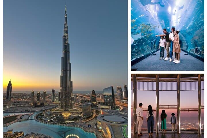 Burj Khalifa At The Top & Dubai Aquarium Combo Tickets — Observation Deck and Aquarium Guide