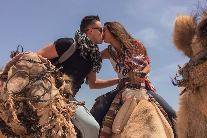 Sunset Camel Ride on the Souss River: Agadir Camel Trek with Mint Tea & Moroccan Cakes photo 5
