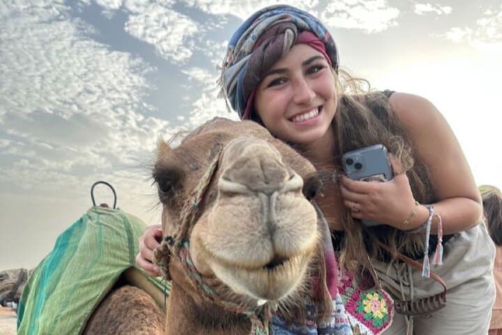 Sunset Camel Ride on the Souss River: Agadir Camel Trek with Mint Tea & Moroccan Cakes photo 6