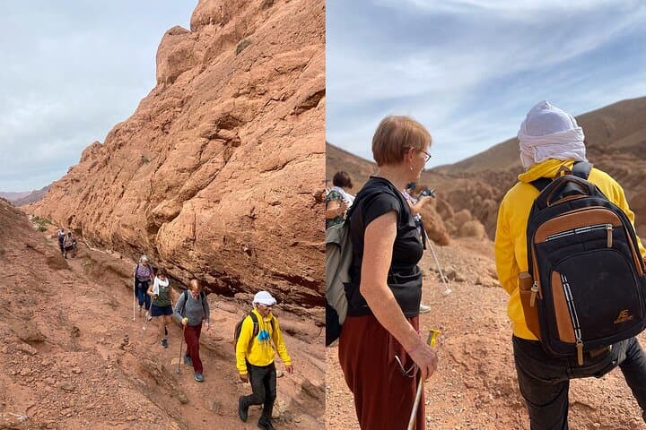 Private Hike in Monkey Fingers Canyon — Dades Gorge Trek & Guided Rock Climb photo 3