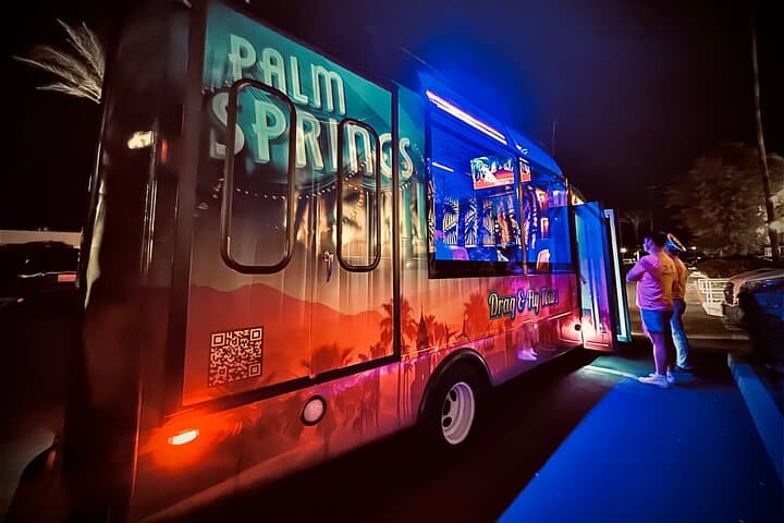 Drag Queen Mobile Theater Sightseeing Tour — Palm Springs 90-Minute Glam & History photo 2