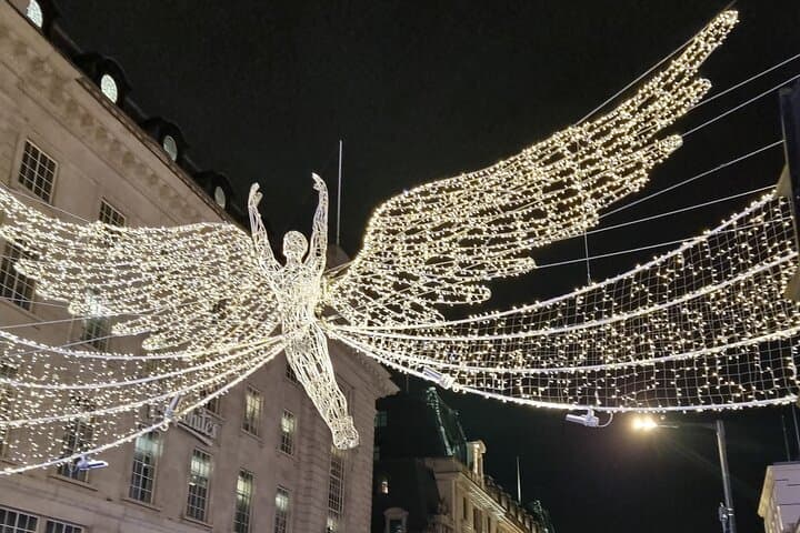 London Christmas Lights Guided Walking Tour — Covent Garden to Oxford Street