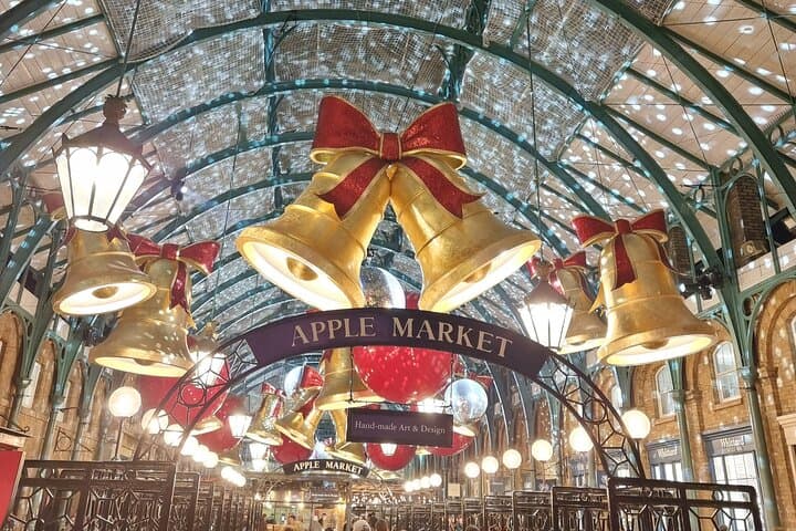 London Christmas Lights Guided Walking Tour — Covent Garden to Oxford Street photo 3