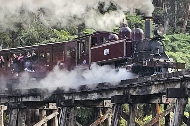Ride Puffing Billy Through the Dandenong Ranges: A Private Day Tour from Melbourne