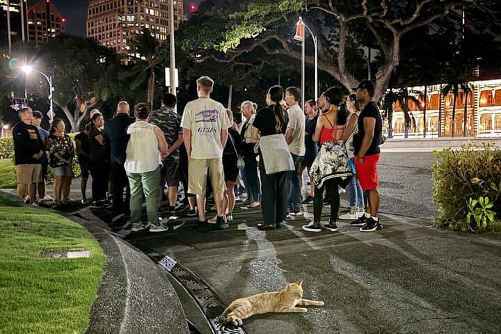 Honolulu Night Marchers Ghost Tour — Downtown Haunted Walking Experience photo 6