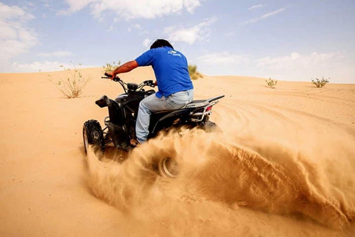 Doha Desert ATV Quad Bike Adventure — Dune Ride Near Doha, Qatar photo 3