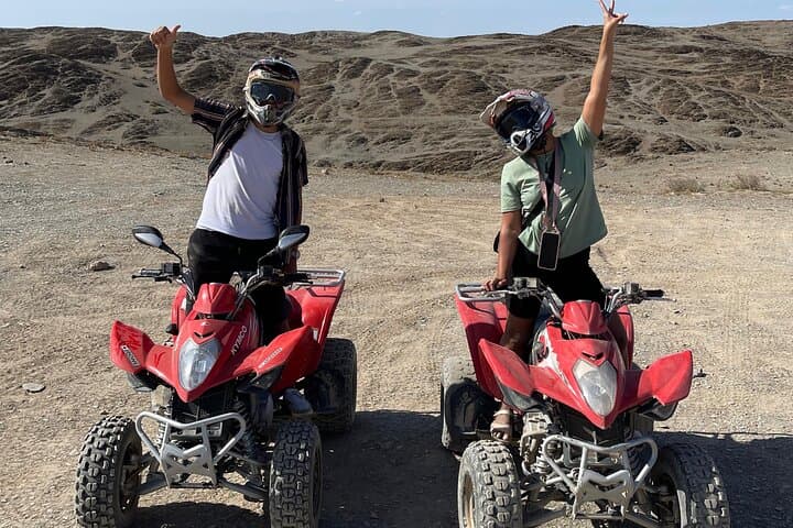 Agafay Desert Quad Biking, Camel Ride & Berber Dinner from Marrakech