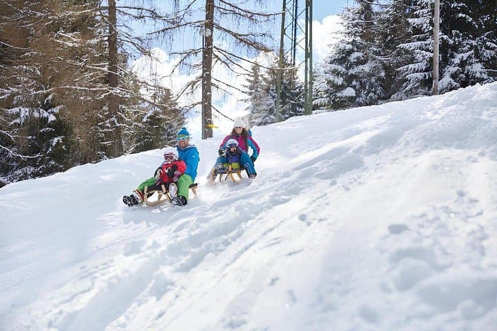 Birgitzer Alm Tobogganing: Private Guided Sled Tour from Innsbruck