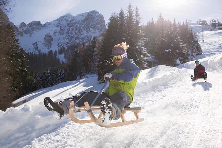 Birgitzer Alm Tobogganing: Private Guided Sled Tour from Innsbruck photo 4