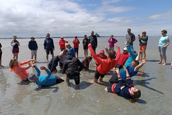 Wading the Quicksand at Mont Saint-Michel: Guided Bay Walk and Quicksand Demo photo 5