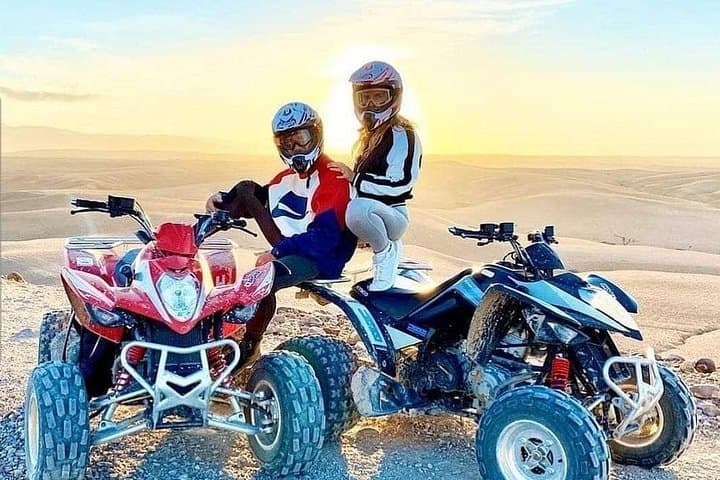 Agafay Quad & Camel Ride: ATVs, Berber Tea, and Sunset in the Stone Desert photo 2