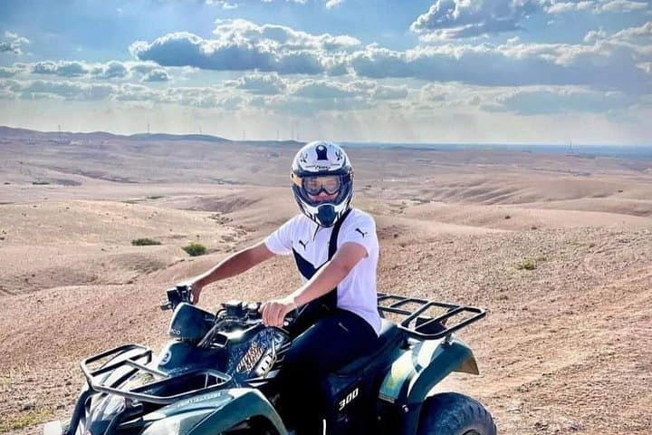 Agafay Quad & Camel Ride: ATVs, Berber Tea, and Sunset in the Stone Desert photo 4
