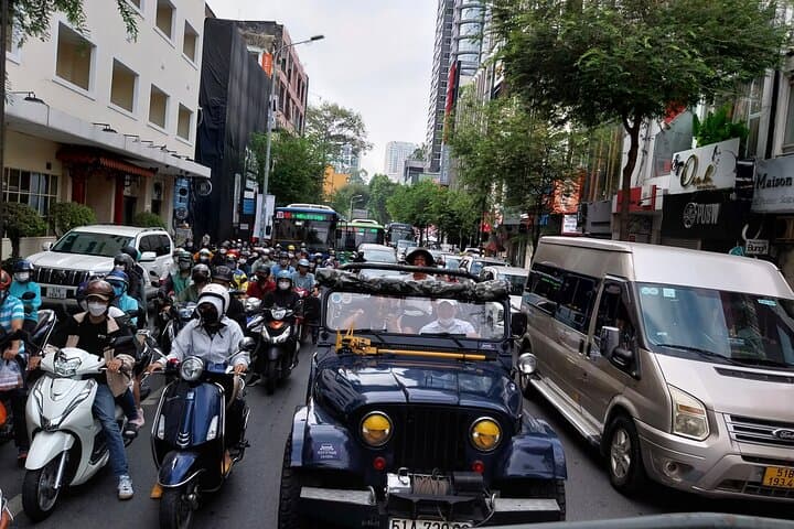Ride Saigon in a Vintage US Army Jeep: Private Open-Air City Tour photo 3