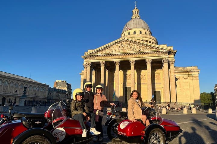 Left Bank Sidecar Tour: Discover Paris' Hidden Gems in a Vintage Ride photo 2