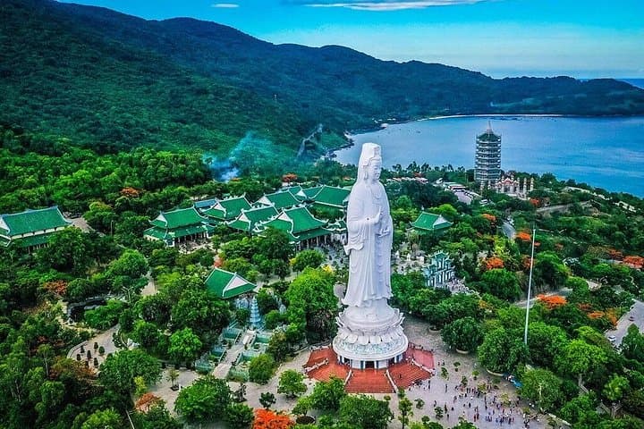 Private Da Nang City Tour from Chan May Port — Marble Mountains, Cham Museum & Linh Ung photo 2