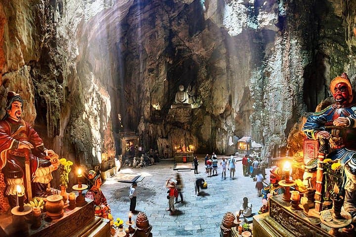 Private Da Nang City Tour from Chan May Port — Marble Mountains, Cham Museum & Linh Ung photo 3