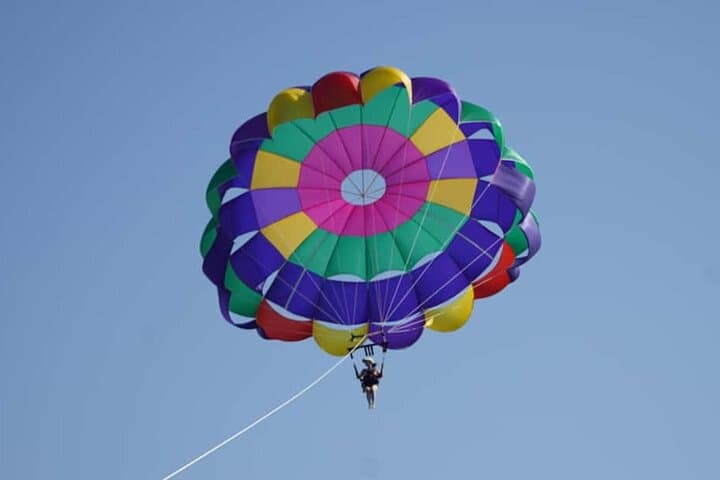 Soar Over Burj Al Arab: Parasailing the Dubai Coastline photo 4