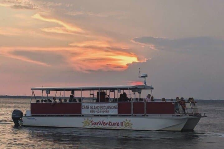 Destin Harbor Sunset Dolphin and Holiday Lights Cruise: Evening Catamaran Guide photo 4