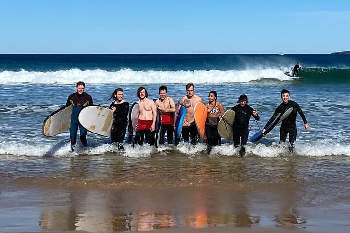 Learn to Surf Near Sydney: Full-Day Beginner Surf Lessons & Beach BBQ