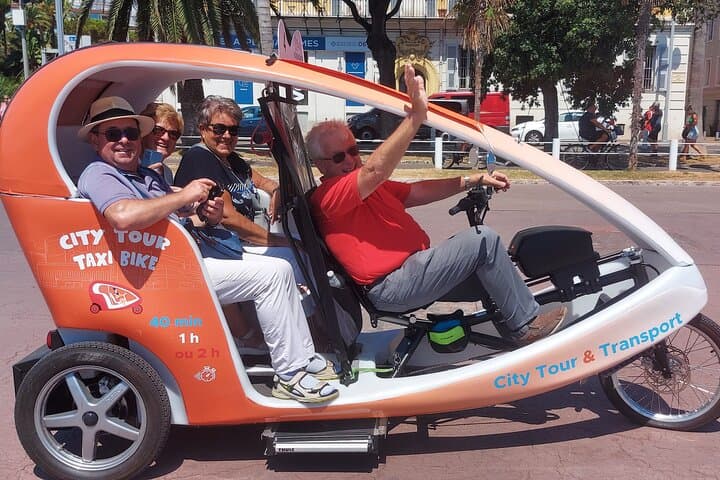 Velotaxi Ride Through Nice: Private 2.5-Hour Guided City Tour photo 4