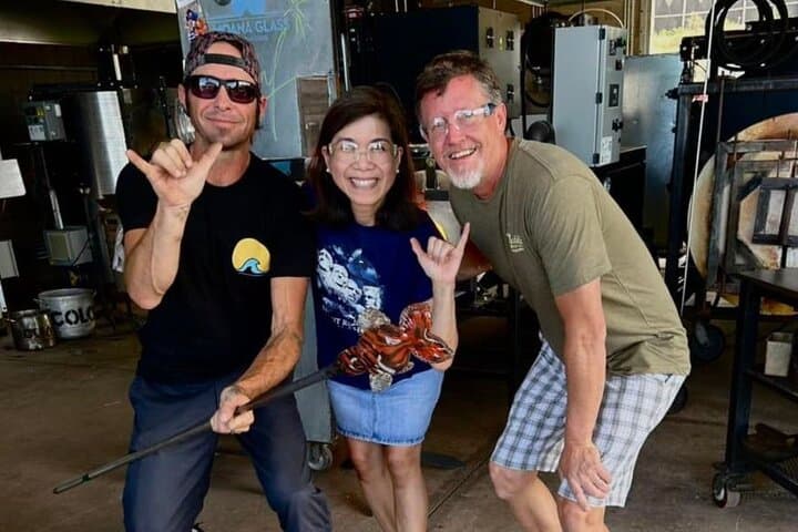 Private Glassblowing Lesson in Maui — Create a Three-Piece Souvenir photo 2