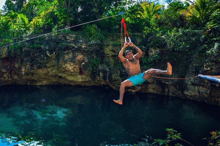 Zip Lines, Cenote Swim & Tequila Tasting — Puerto Morelos Adrenaline Day photo 2
