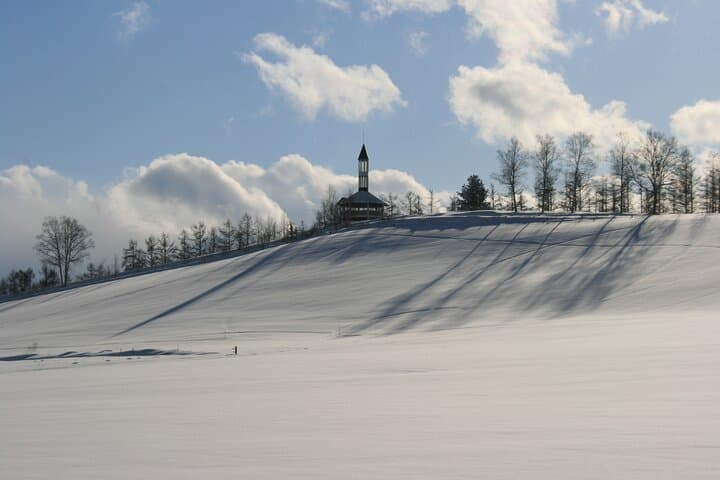 Biei & Furano Day Trip from Sapporo: Blue Pond, Lavender, and Shirahige Falls photo 2