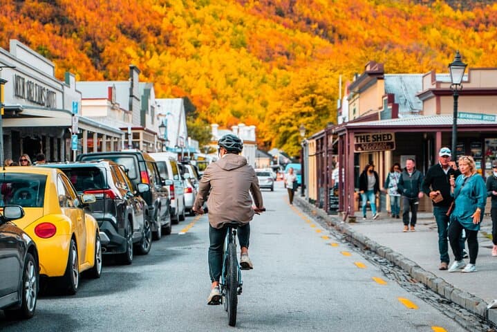 Arrowtown to Queenstown E‑Bike Ride — 35km Twin Rivers Trail with Shuttle