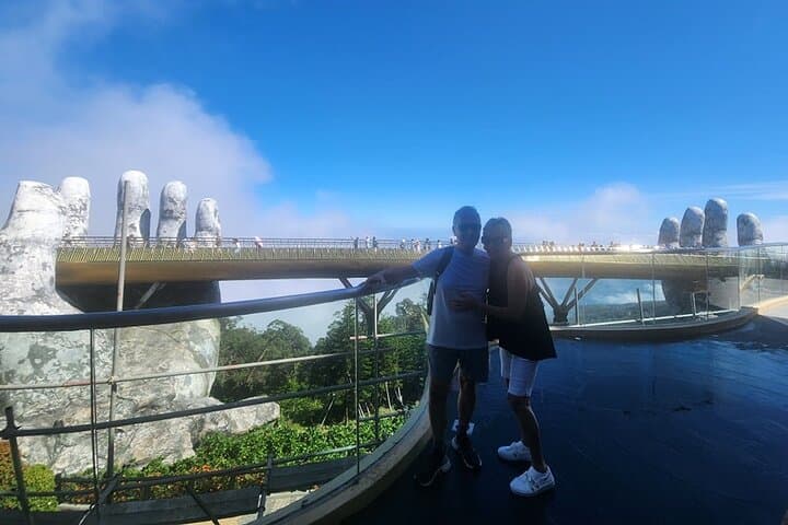 Golden Bridge & Marble Mountain Day Trip from Hoi An or Da Nang