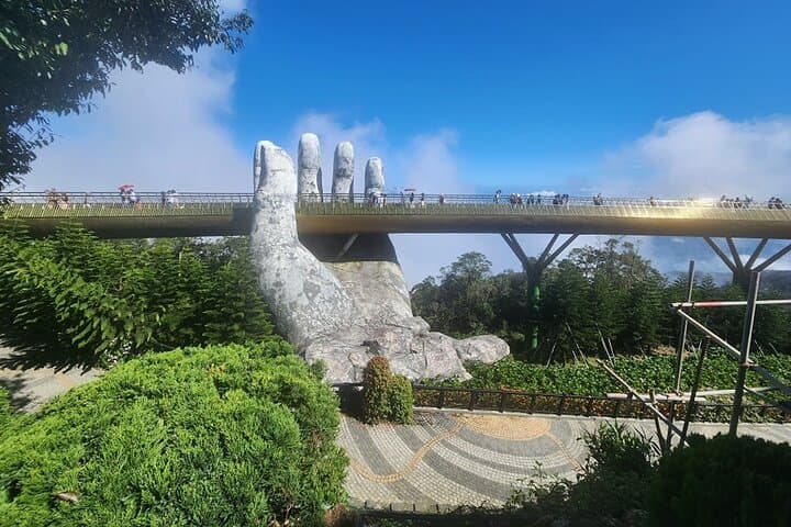 Golden Bridge & Hai Van Pass Day Tour — Ba Na Hills Cable Car, Golden Bridge & Lap An Lagoon
