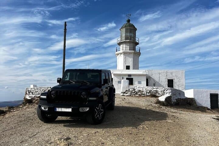 Off-Road Mykonos Jeep Tour: Explore Fokos, Agios Sostis & Armenistis photo 1