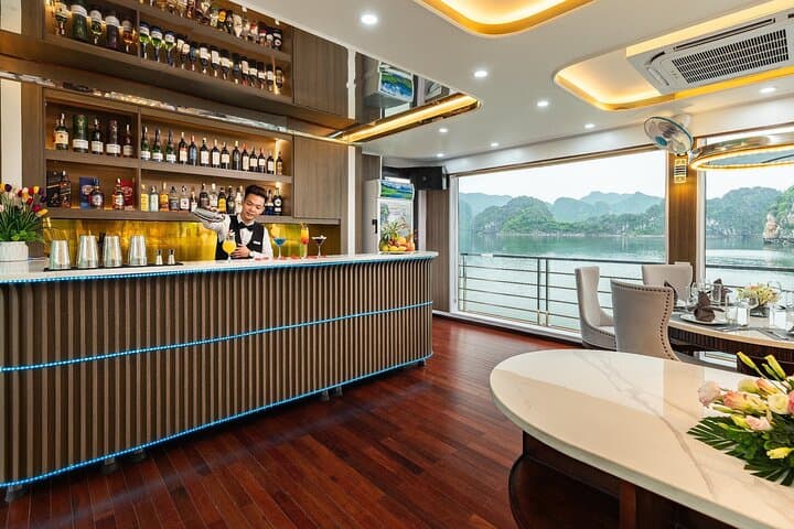 Luxury Halong Bay Day Cruise: Sung Sot Cave, Luon Cave & Titov Island photo 3