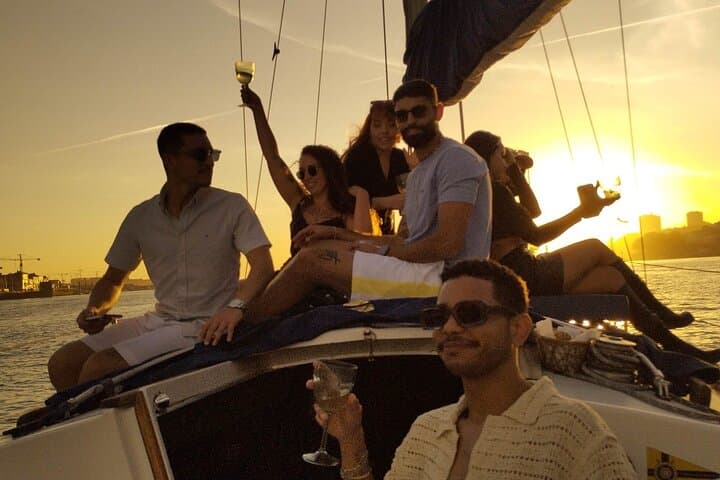 Sunset Vintage Sailboat Tour on the Douro River — Porto Private Charter photo 1